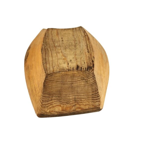 Rustic Wooden Bowl Rough Cut 12"x9"x2.5" Diy/Craft Project Or Decor Piece - Picture 7 of 9